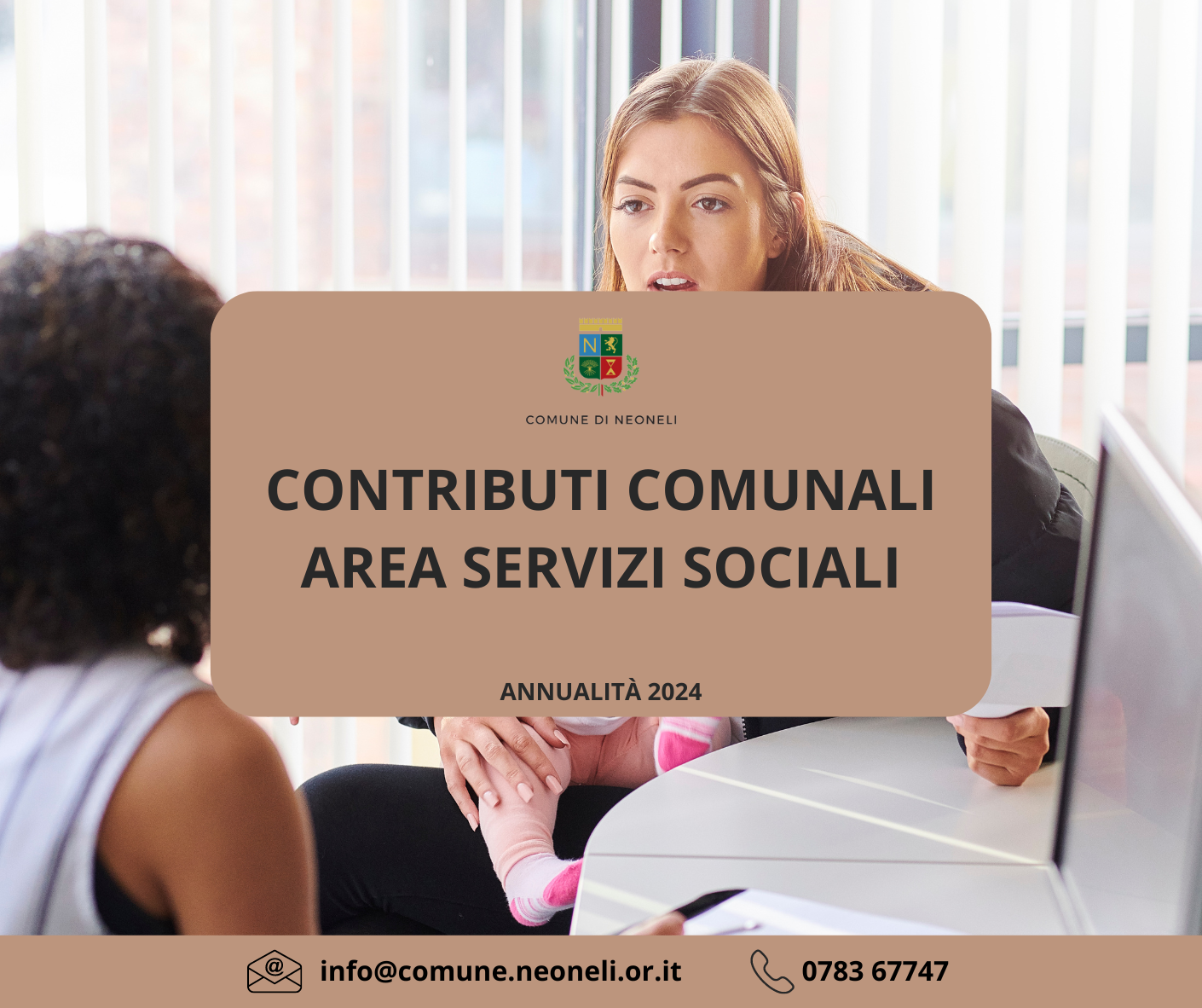 CONTRIBUTI COMUNALI AREA SERVIZI SOCIALI