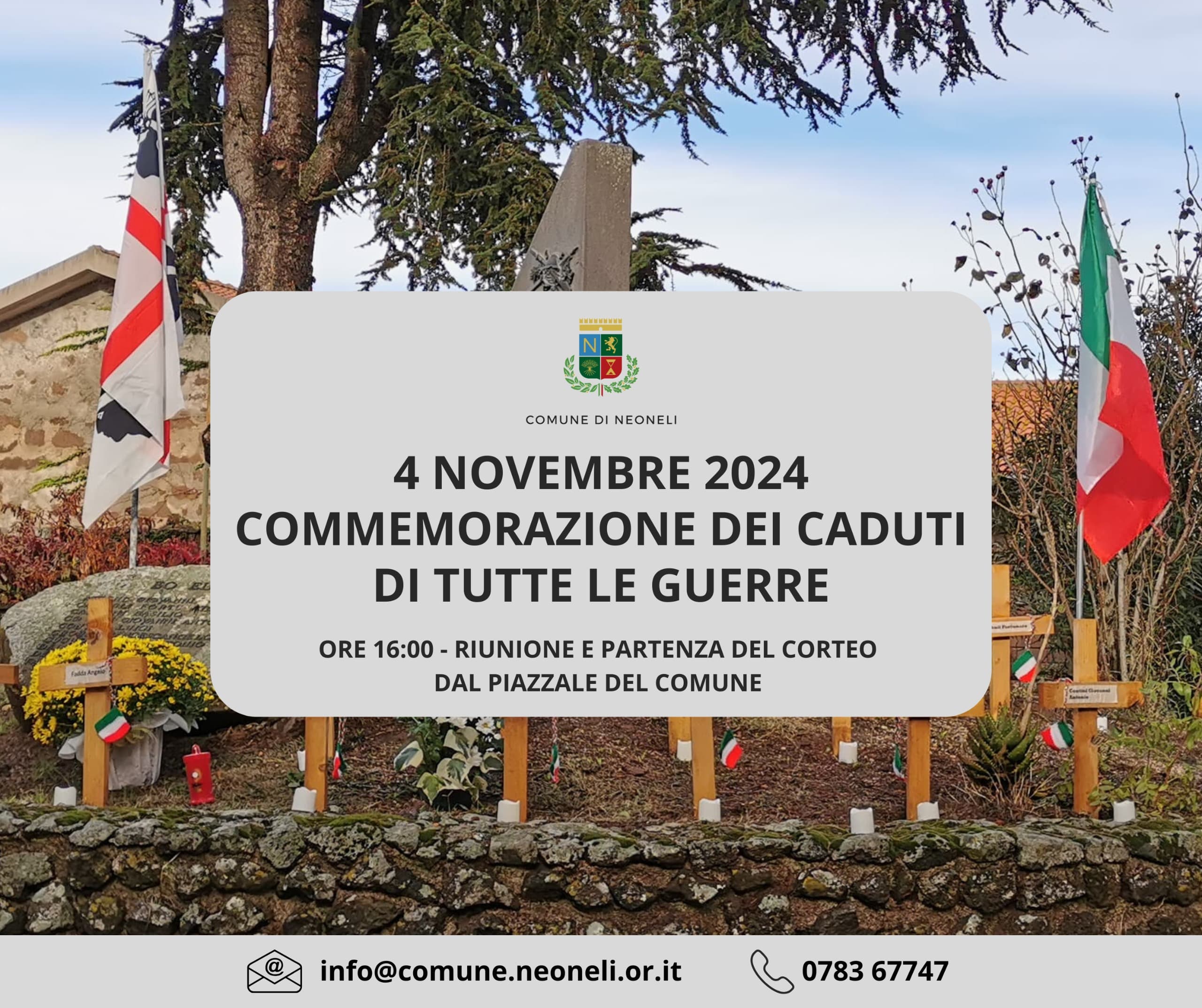 COMMEMORAZIONE DEI CADUTI IN GUERRA